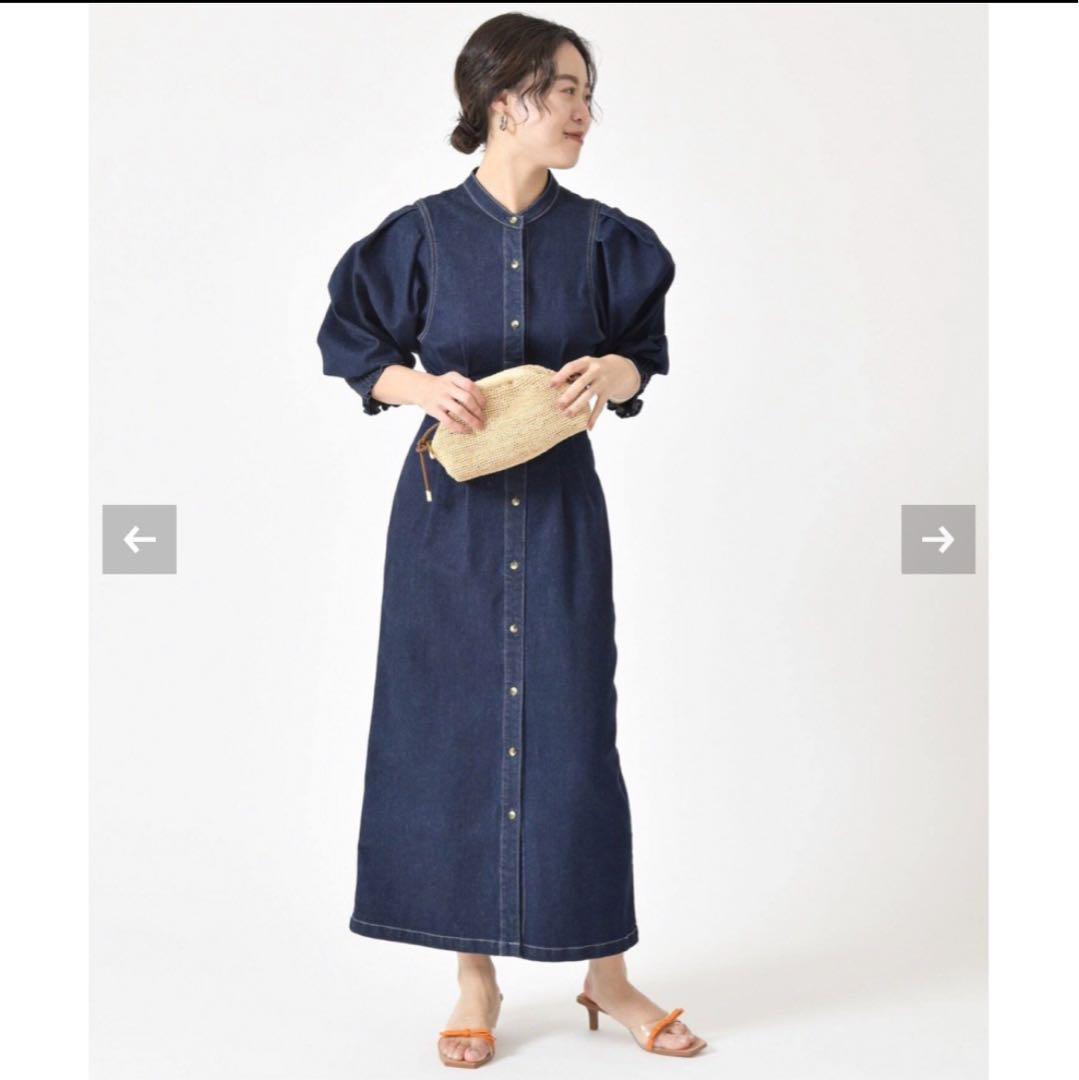 U by SPICK&SPAN デニムシャツワンピース