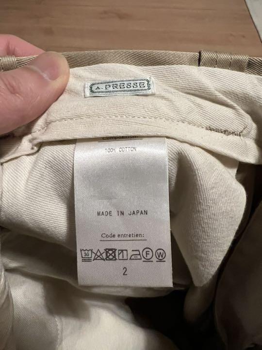 完売未使用品 A.PRESSE US ARMY Chino Shorts - メルカリ