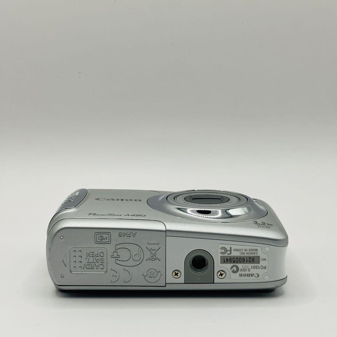 Canon PowerShot A480 デジタルカメラ パワーショット シルバ