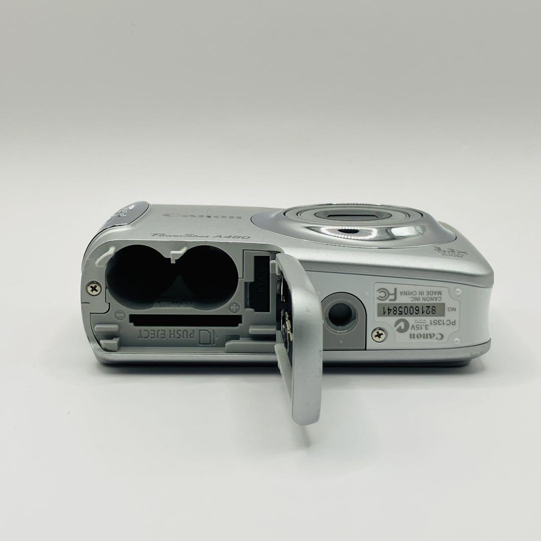 Canon PowerShot A480 デジタルカメラ パワーショット シルバ