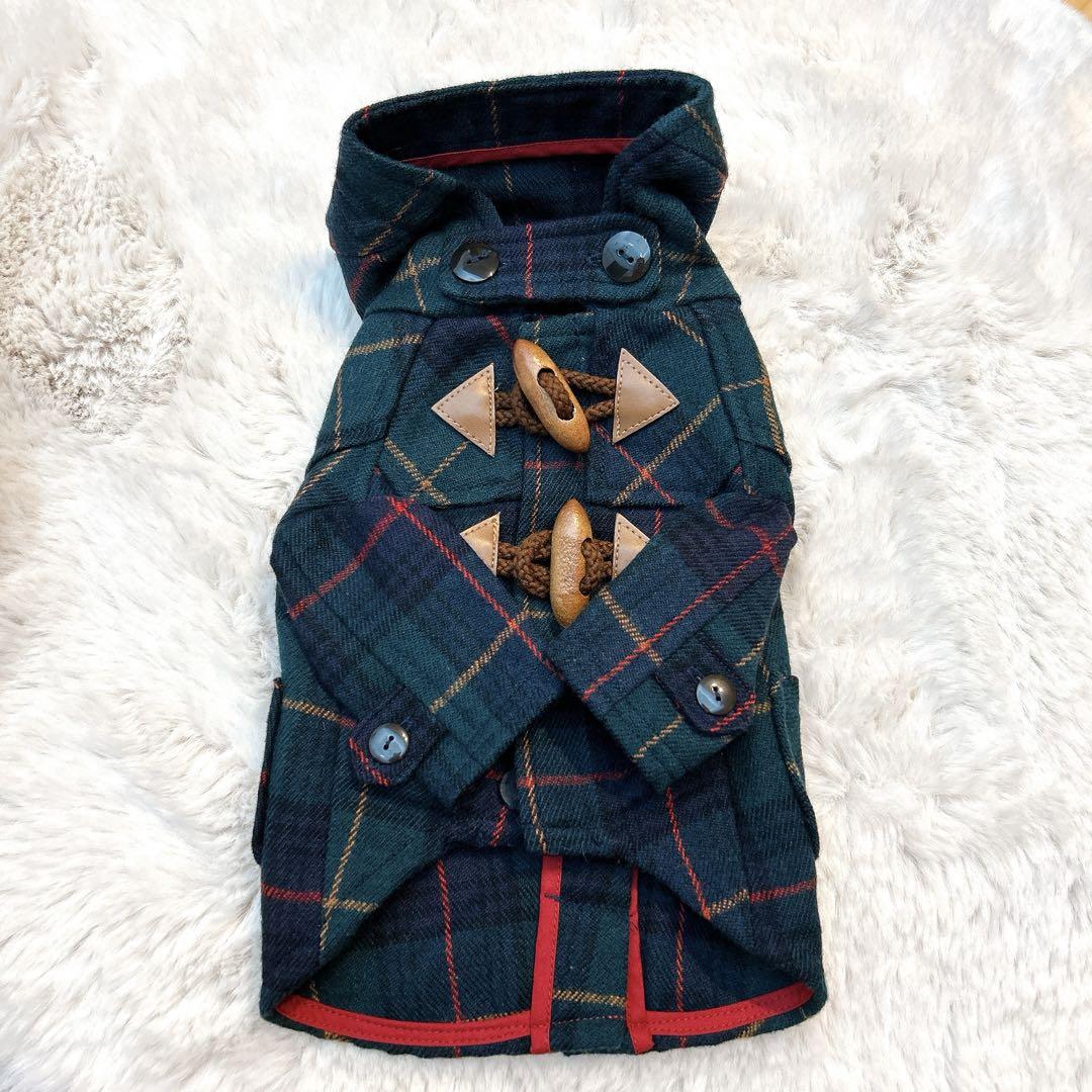ブルブブ★ダッフルコートXSグリーン美品★bulbubuアウター