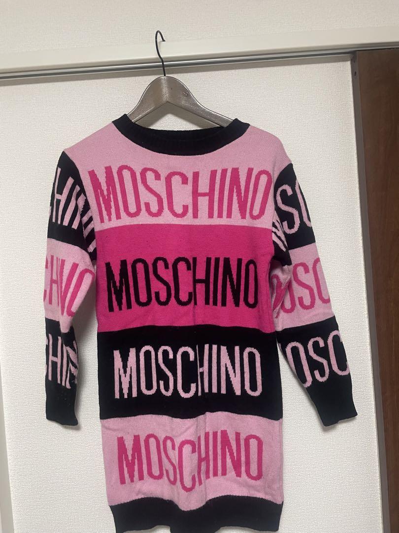 【未使用】☆MOSCHINO モスキーノ ピンク スウェット☆ ピンク系 Moschino(モスキーノ) スウェット・トレーナー