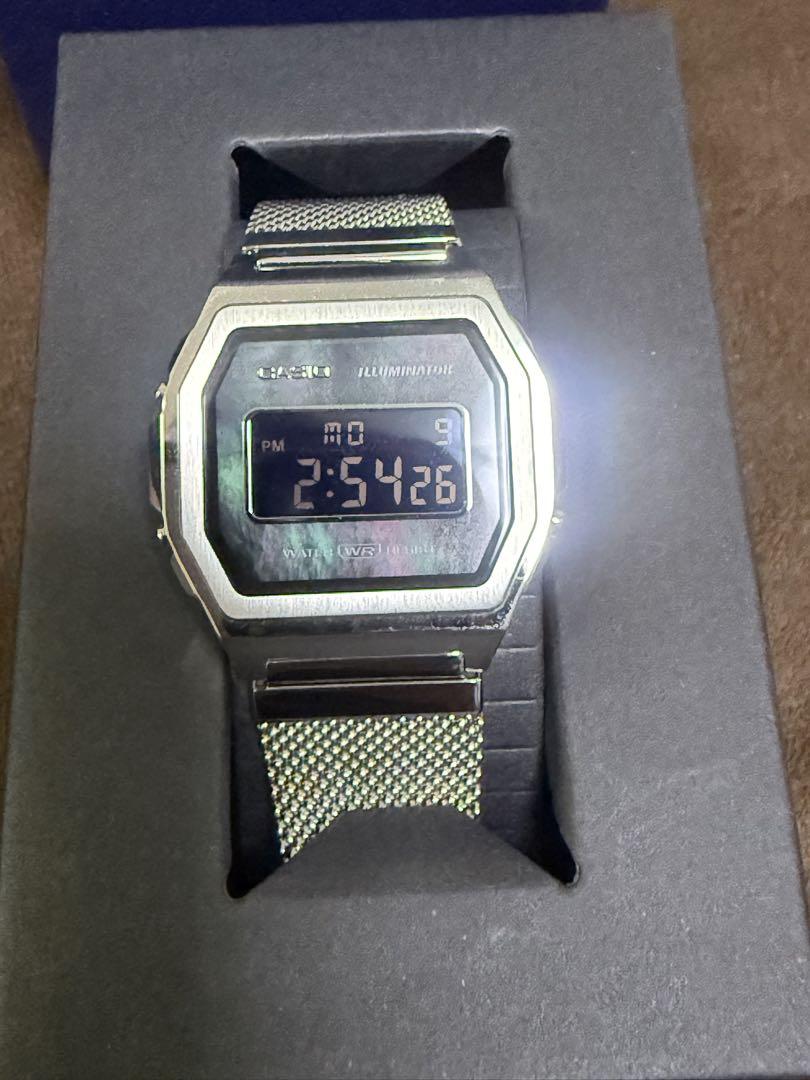 CASIO \"STANDARD PREMIUM\"A1000M-1BJF シルバー