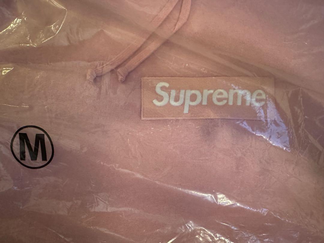 トップス Supreme Box Logo Hooded Sweatshirt \"Pink