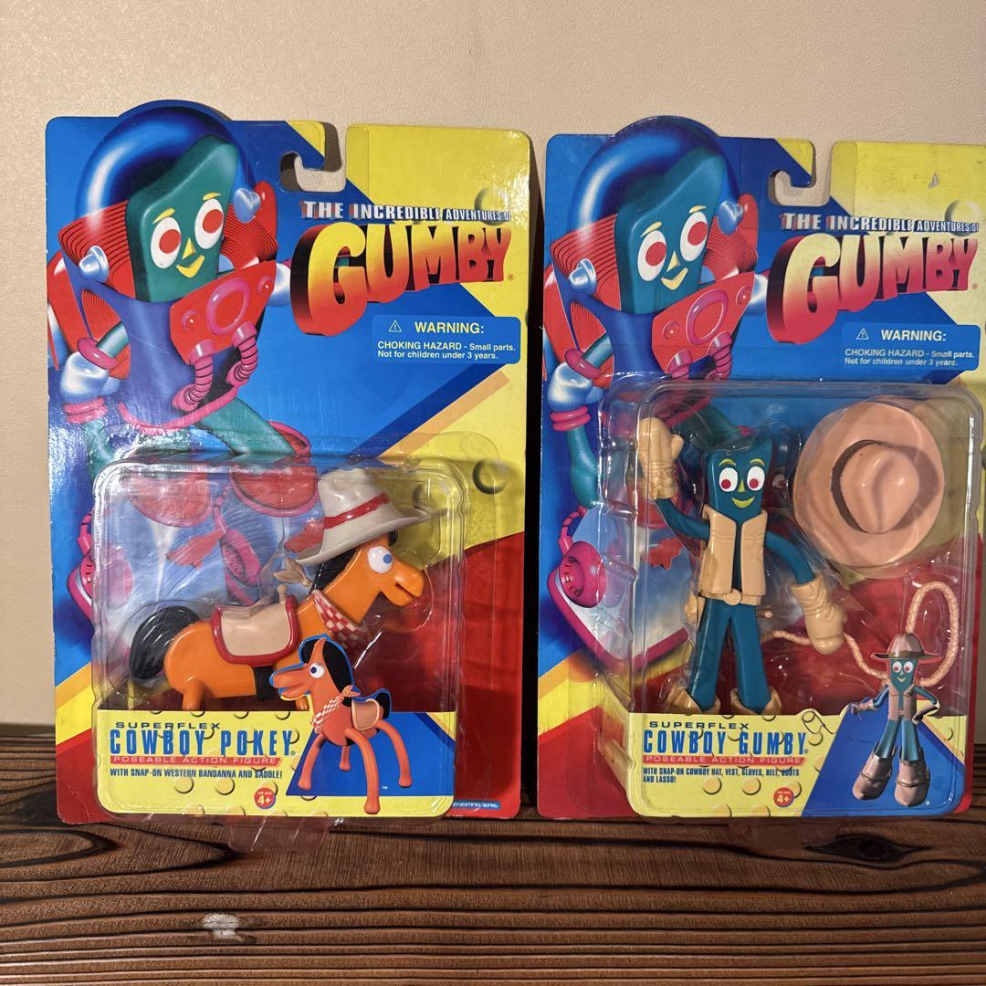 Gumby カウボーイフィギュアセット 未開封