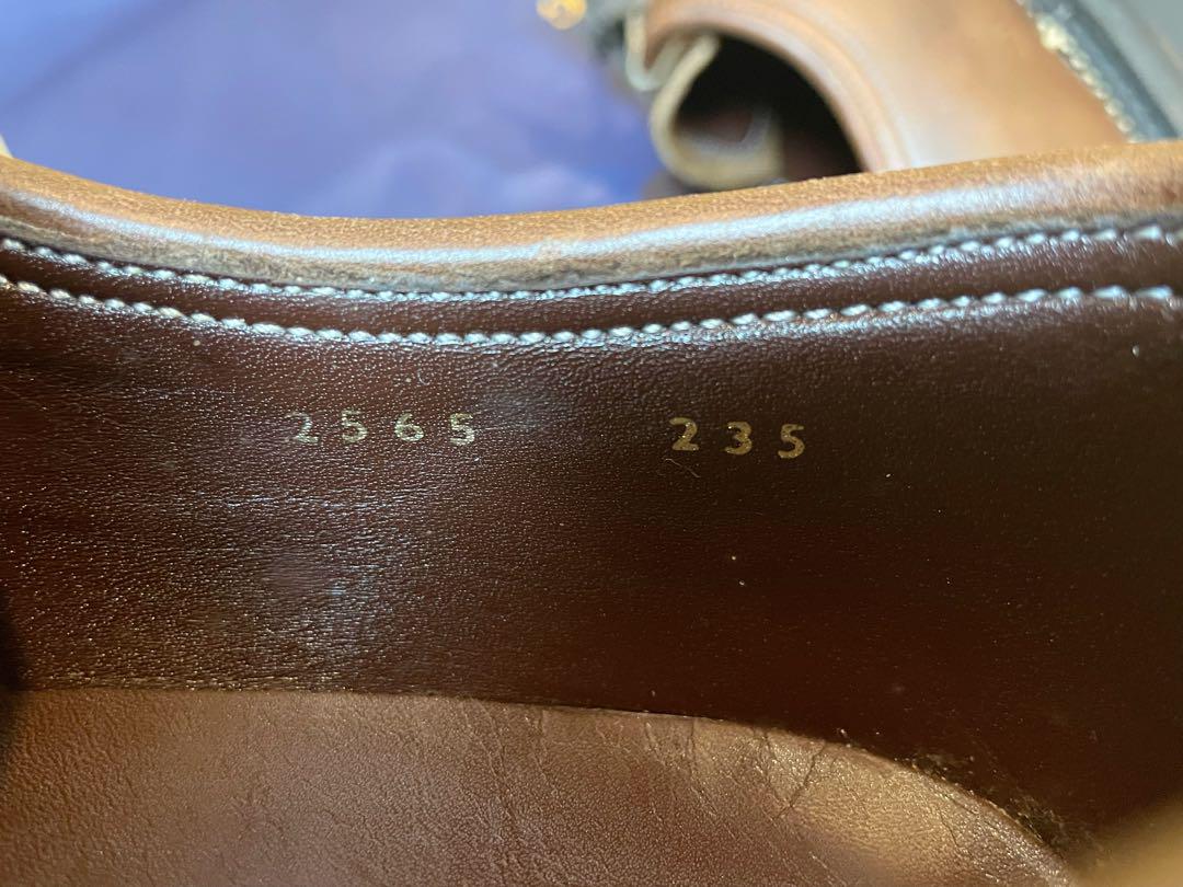 【kuma様】リーガル皮革レザーチロリアンシューズ Vibramソール23.5