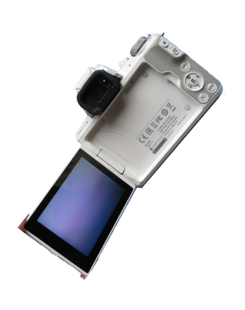 【美品】Canon EOS Kiss Mミラーレス （正常撮影、ボディ）