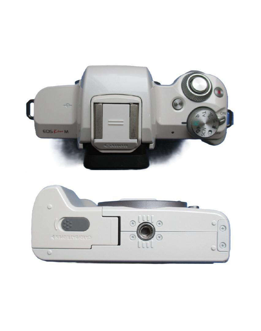 【美品】Canon EOS Kiss Mミラーレス （正常撮影、ボディ）