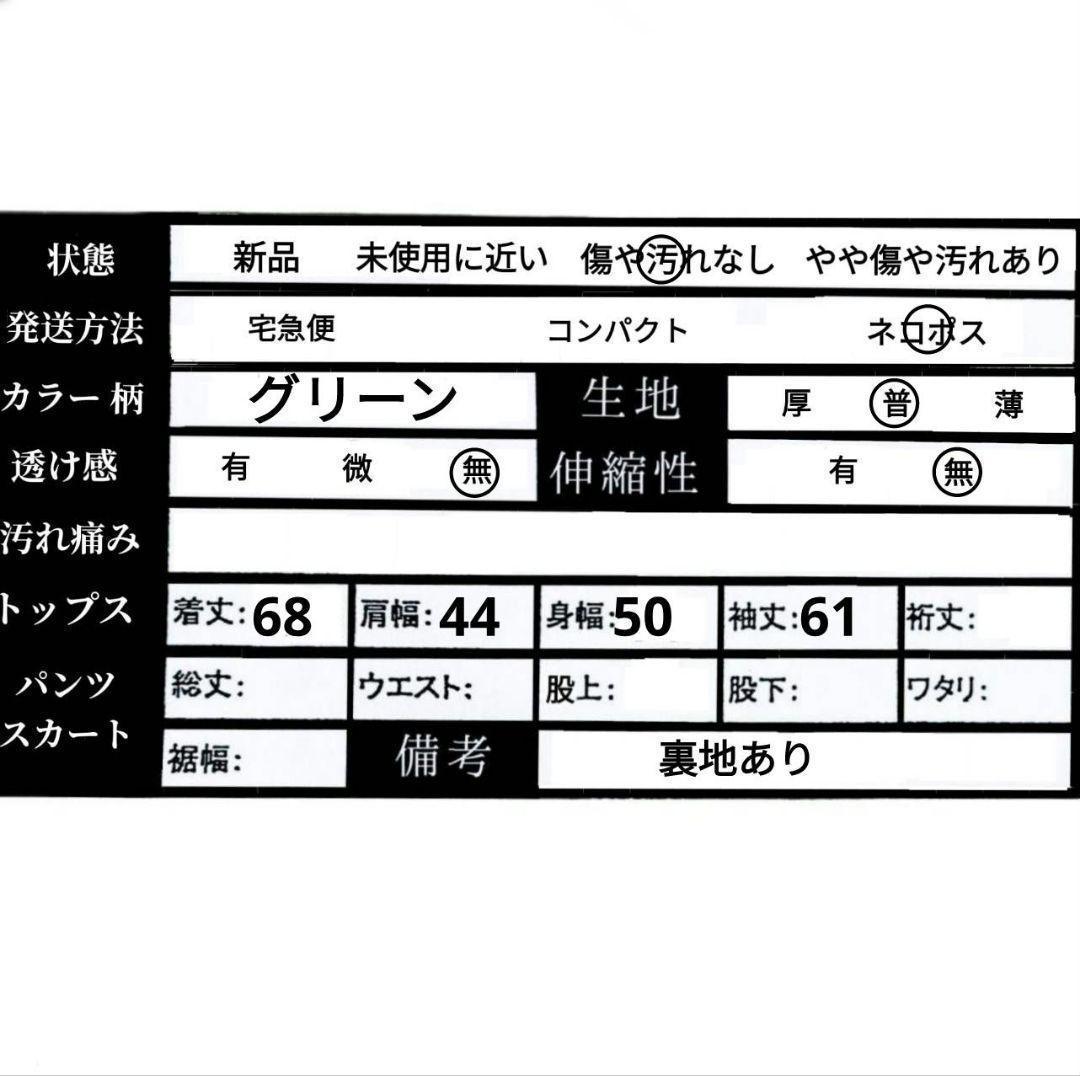 【a1235】JOURNAL STANDARD マウンテンパーカー グリーン M