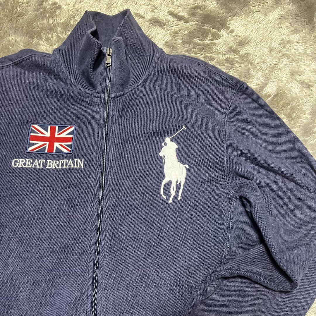 ポロラルフローレン トラックジャケット ビックポニー イギリス