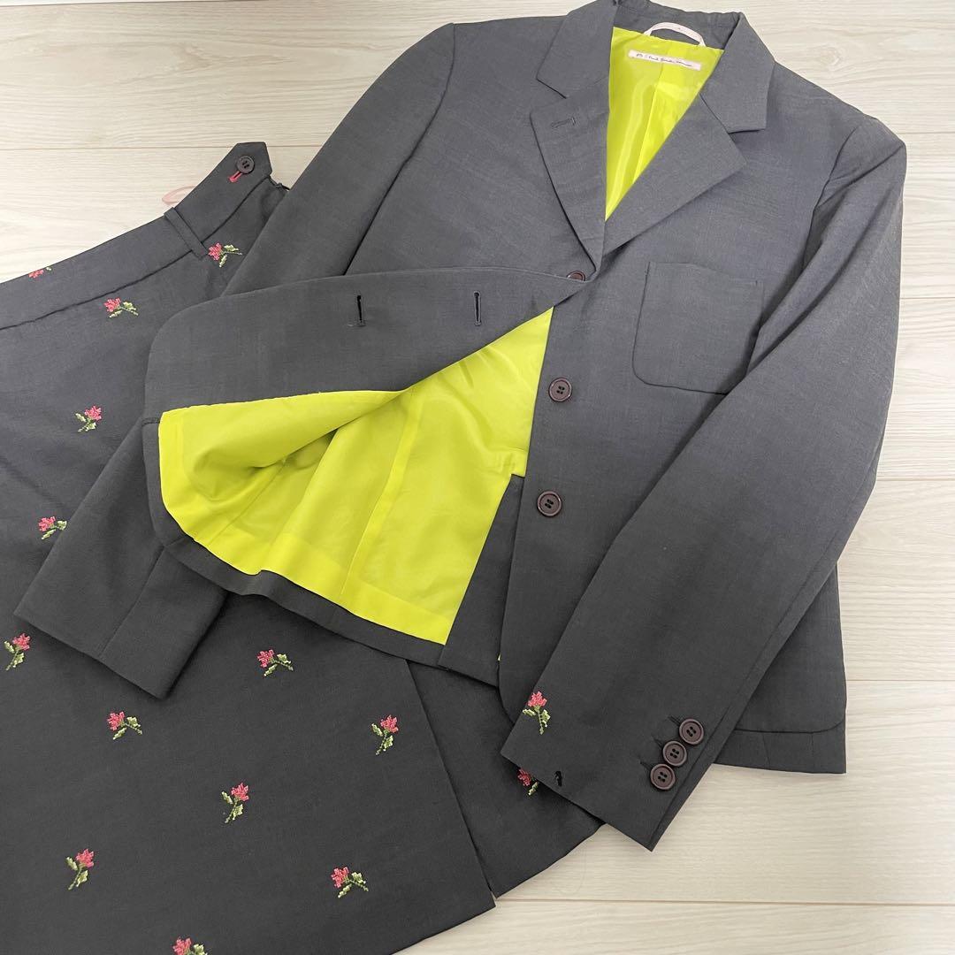 PaulSmith ポールスミス　セットアップスーツ　3ピース　パンツスカートL