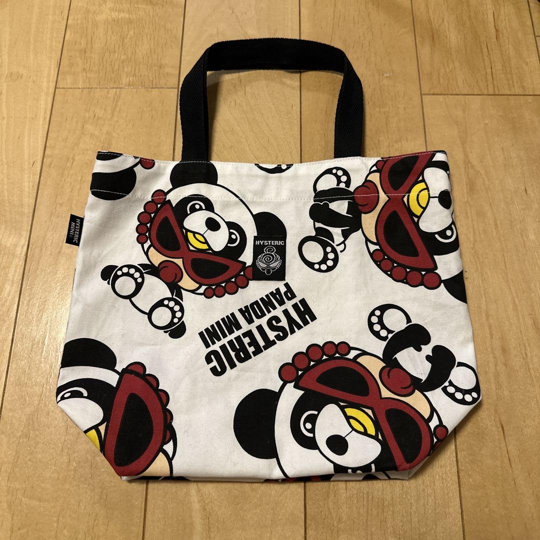 HYSTERIC MINI パンダデザイン ミニトートバッグ