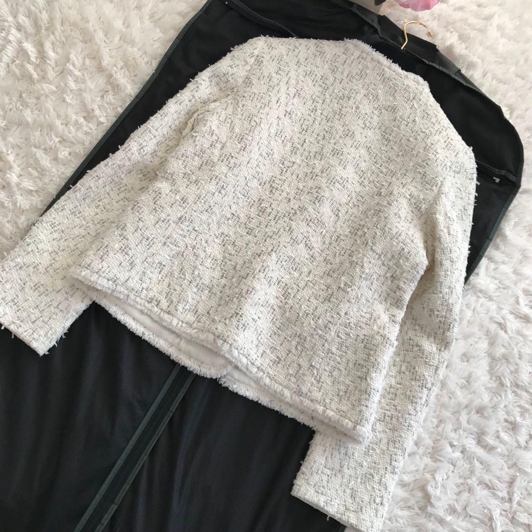 ✨美品✨ AMACAアマカノーカラー ツイード セットアップ