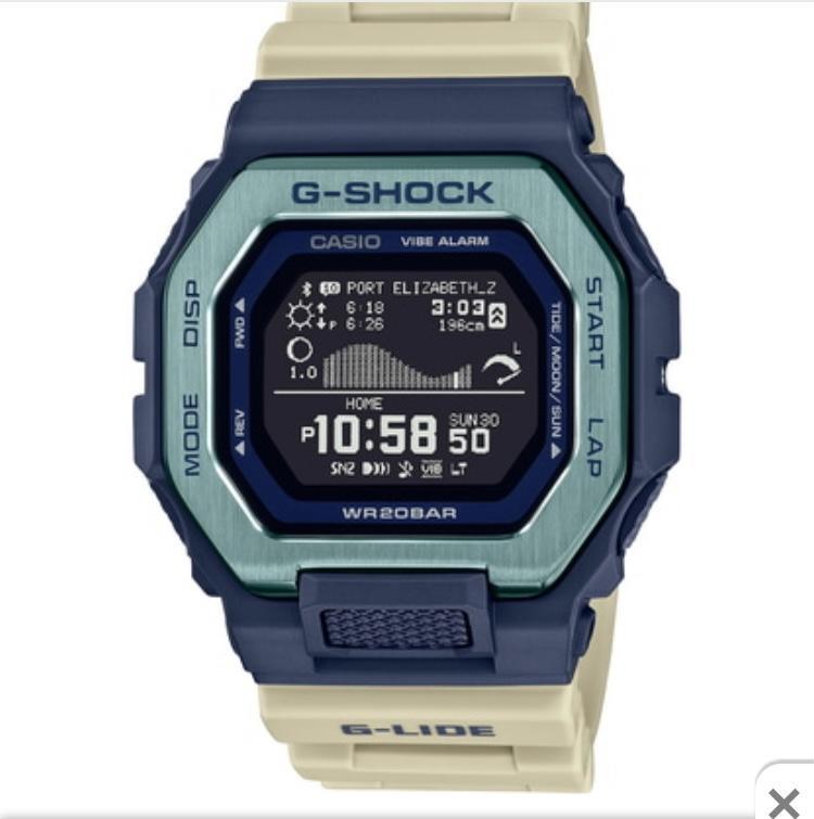 G-SHOCK タイムトラベル サーフィンイメージ GBX-100TT-2JF