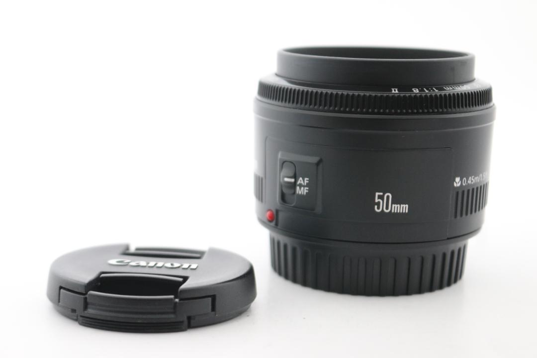 ⭐️外観美品⭐️Canon EF50mm 1:1.8 II 単焦点レンズ