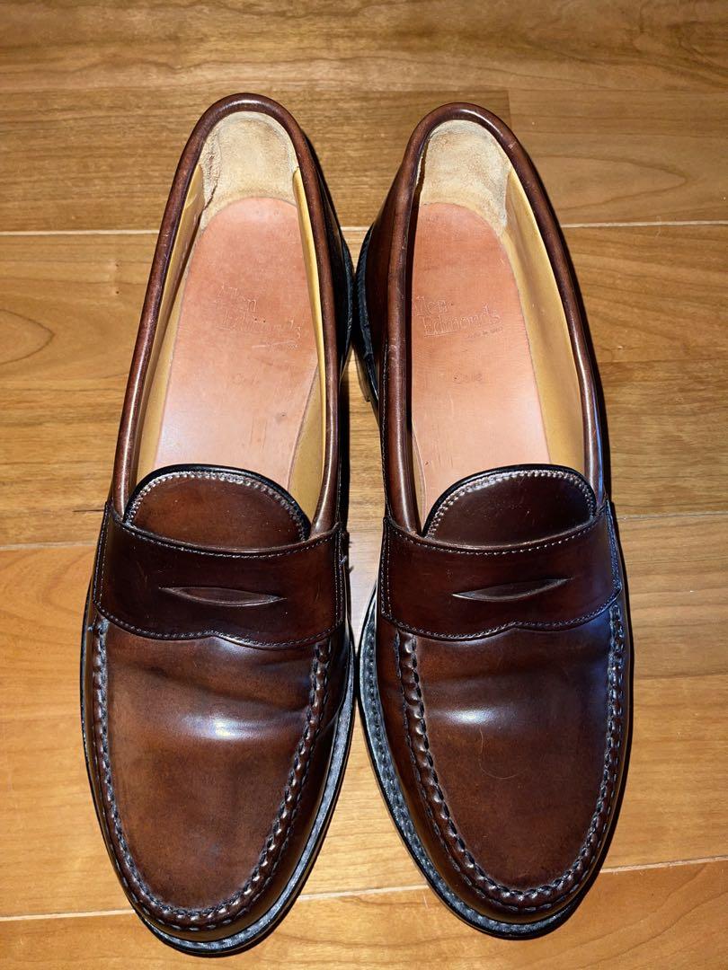 極美品Allen Edmonds アレンエドモンズ コードバンペニーローファー