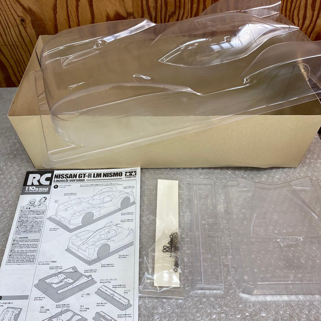 タミヤ1/10RCカースペアパーツ NISSAN GT-R スペアボディセット