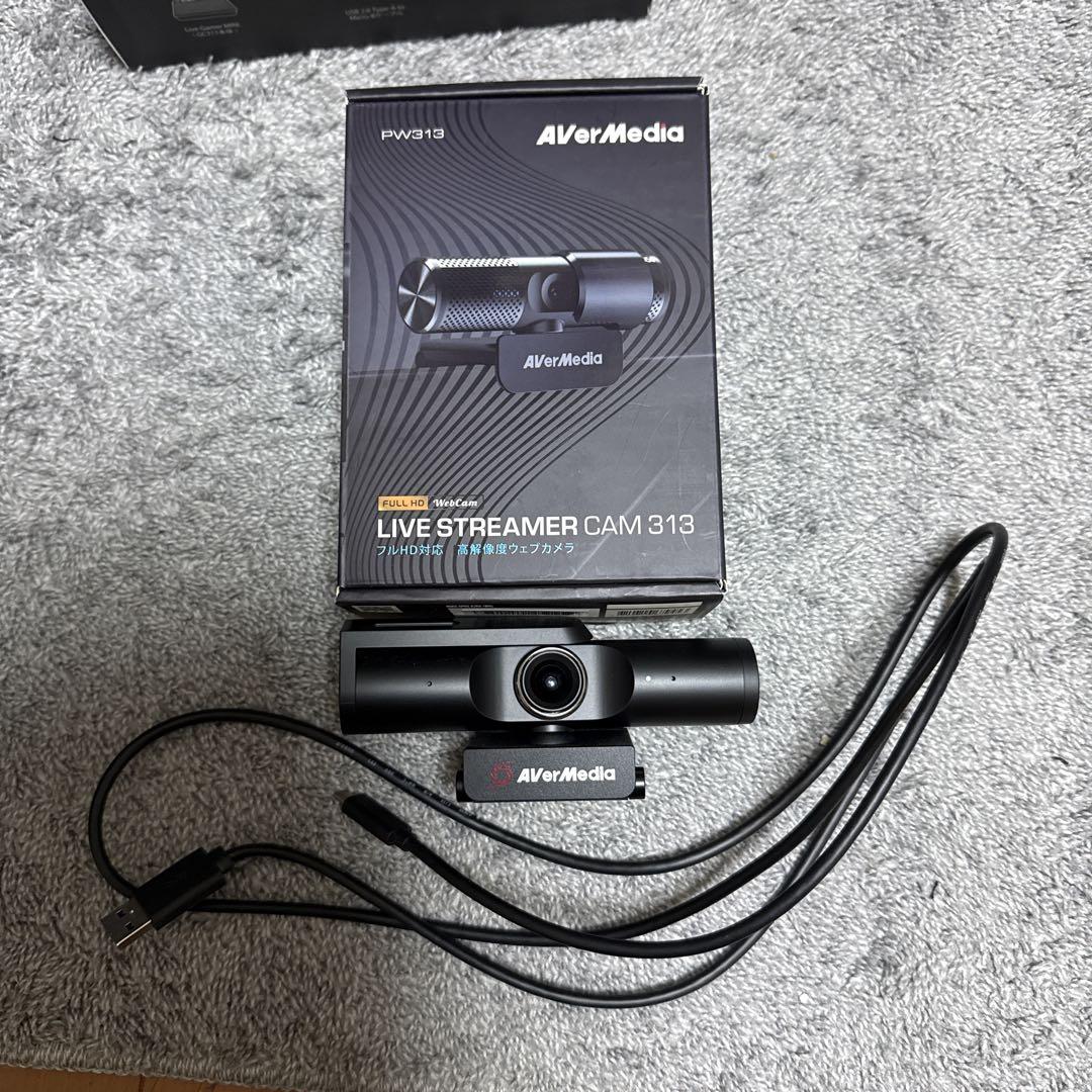 AVerMedia ゲーム　配信セット　マイク　ウェブカメラ　キャプチャー