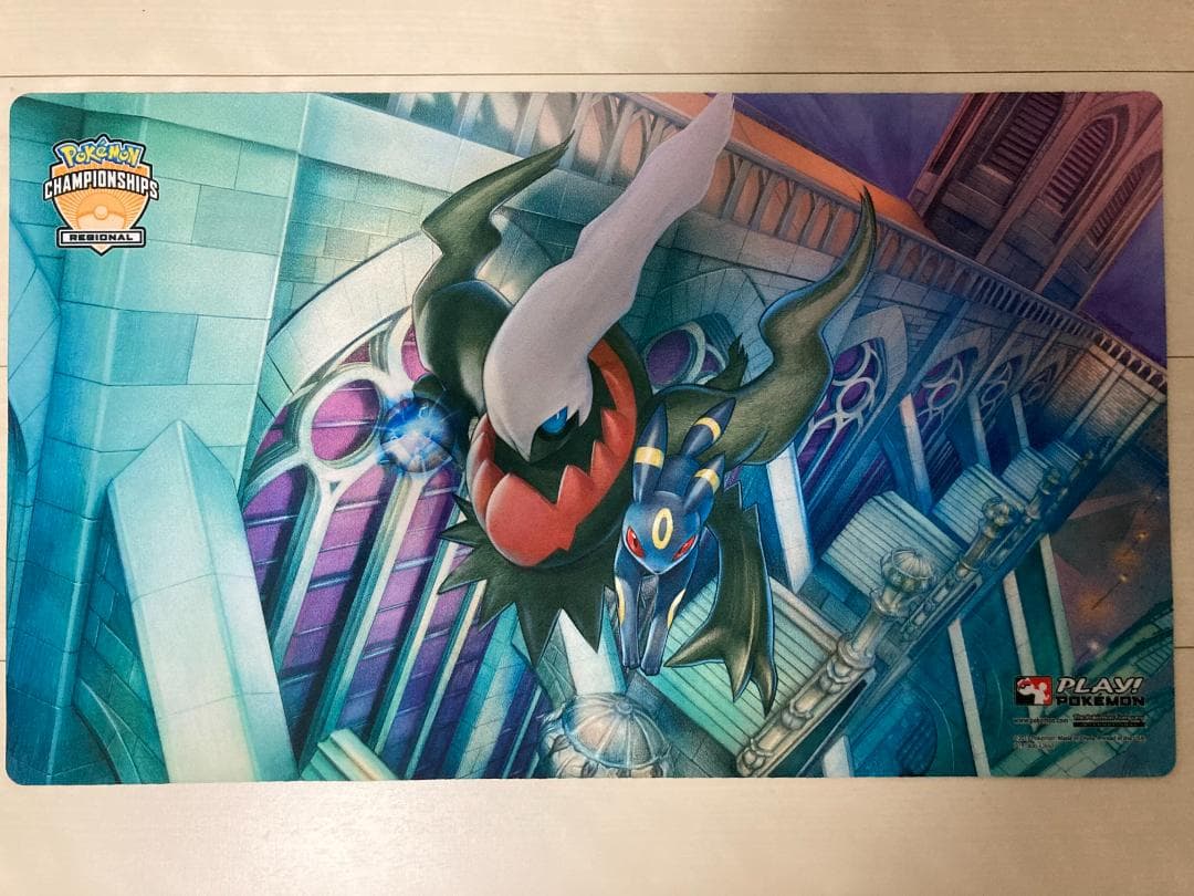ポケモンカードゲーム プレイマット 海外公式 ダークライ ブラッキー ポケモンカードゲーム プレイマット 海外公式 ダークライ ブラッキー