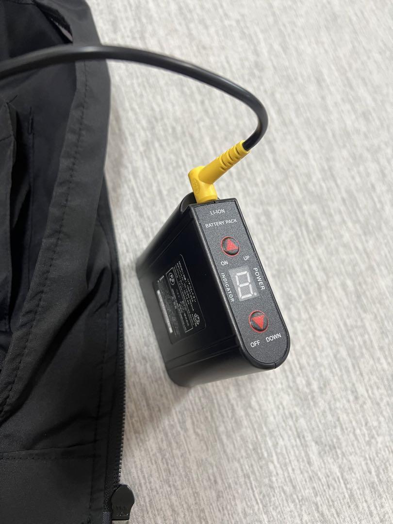 ファン付きベスト 黒 Mサイズ新品激安