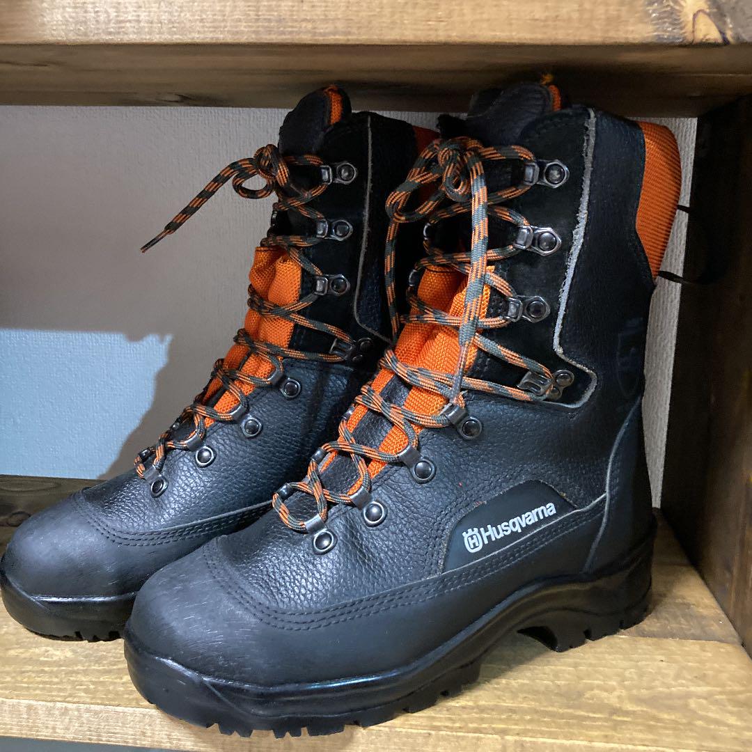 Husqvarna　ハスクバーナ プロテクティブレザーブーツ クラシック20