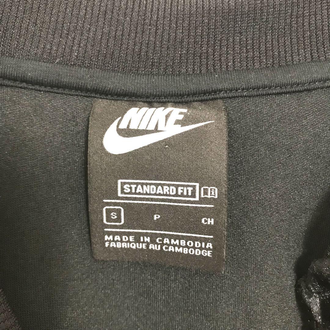 美品】NIKE ナイキ ベロア ジャージ ショート丈 黒 ブラック