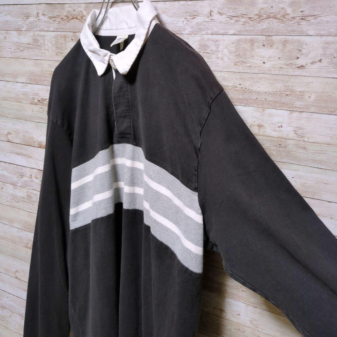 【b64】OLDNAVYオールドネイビーラガーシャツ長袖ビッグサイズ