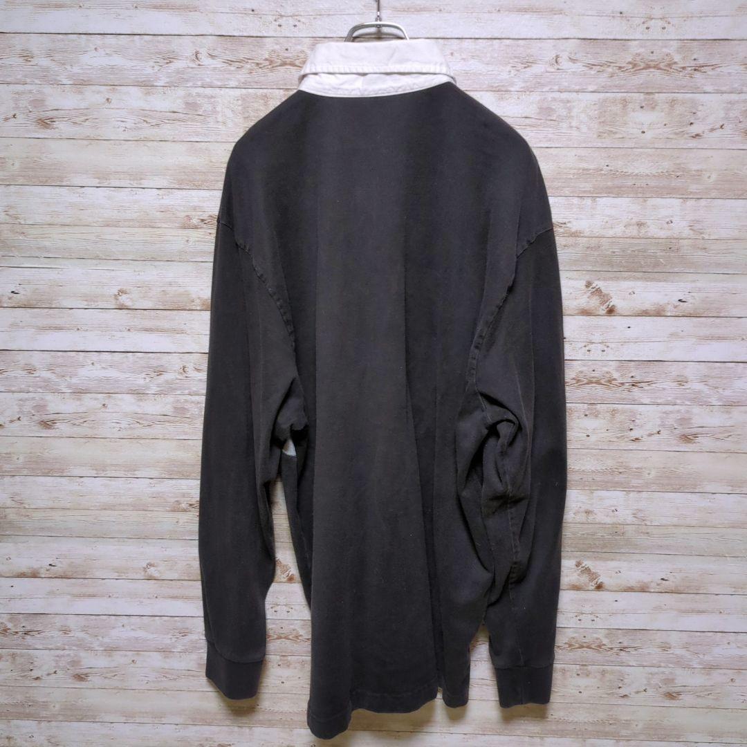 【b64】OLDNAVYオールドネイビーラガーシャツ長袖ビッグサイズ