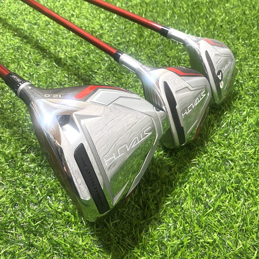 テーラーメイド ステルス ドライバー 5W 6U 右 レディース A クラブ