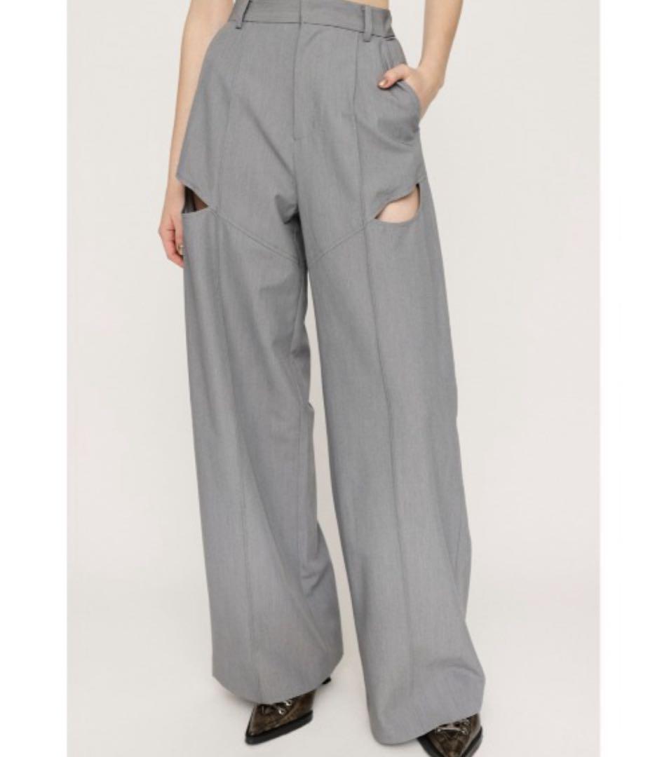 SLY SIDE HOLE STRAIGHT PT グレー　1