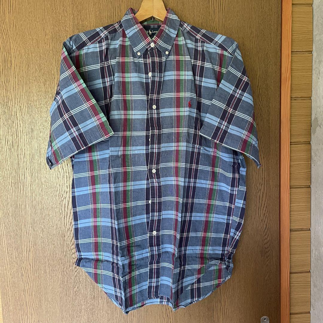 Ralph Lauren Blake チェック柄シャツ L Ralph Lauren チェックシャツ 〝BLAKE〟 L | CUSTOM FEVER