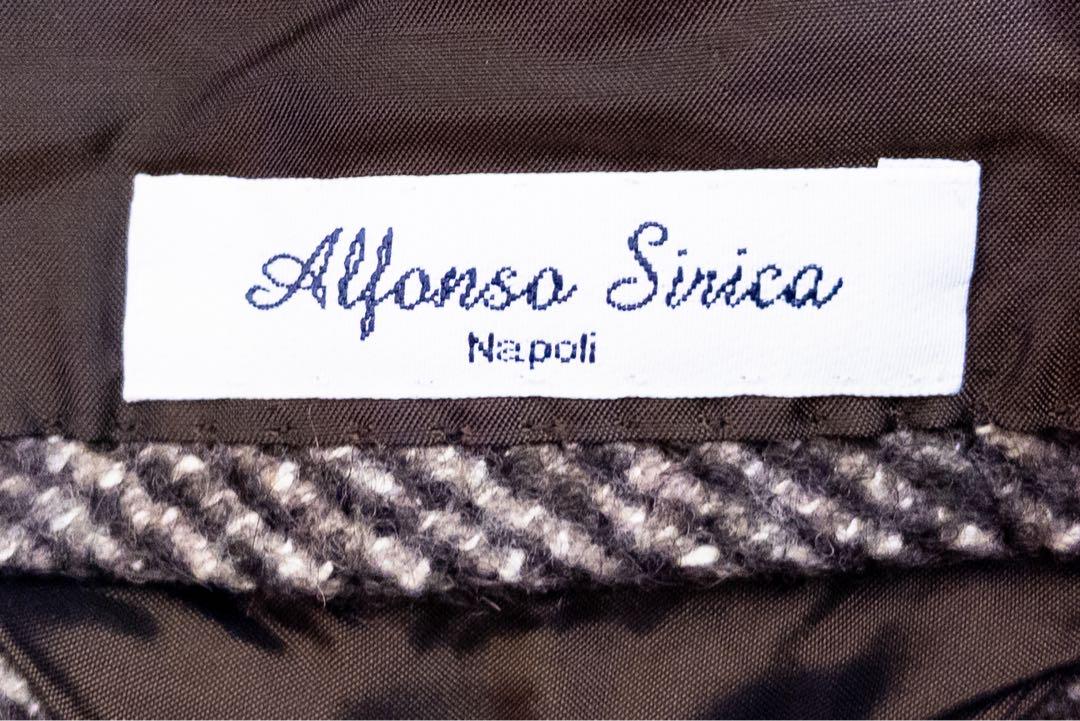 ALFONSO SIRICA アルフォンソシリカ ヘリンボーン コート 46