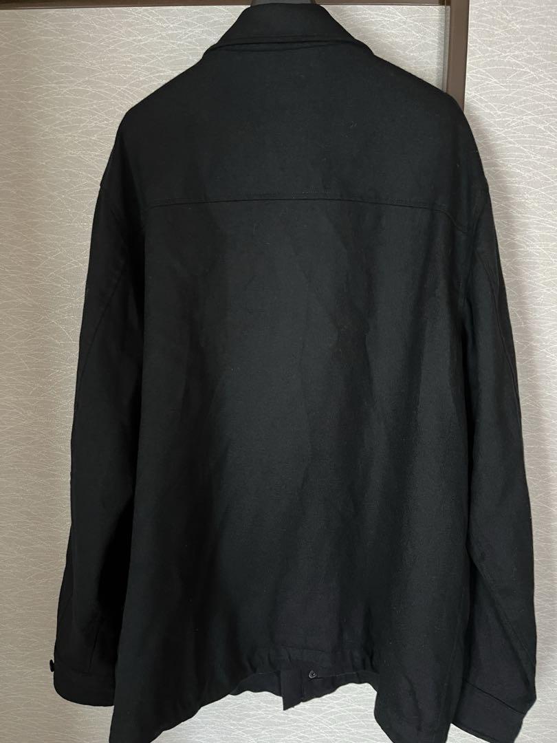 良品　united arrows ウール　ファティーグジャケット　M 黒