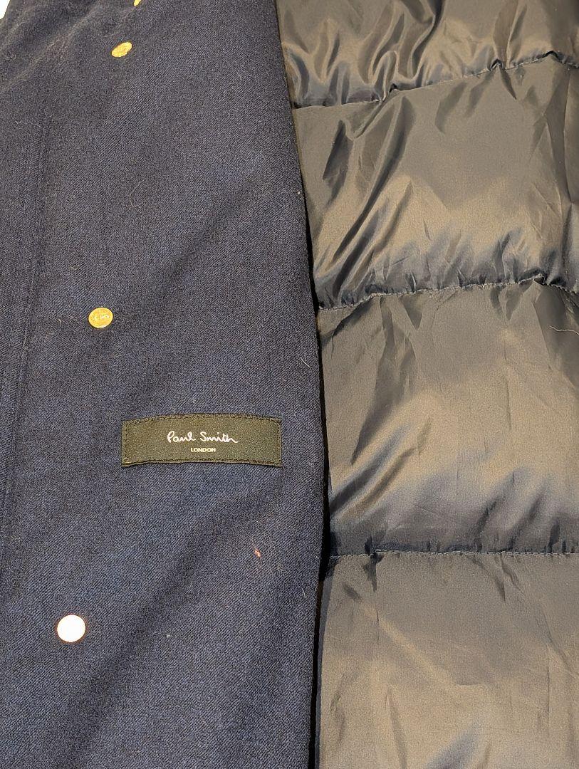 Paul Smithフランス産 ネイビー ダウンジャケット