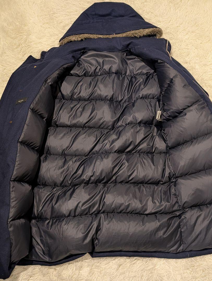 Paul Smithフランス産 ネイビー ダウンジャケット