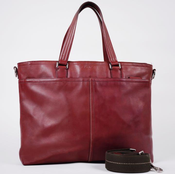 美品 コーチ coach トートバッグ バッグ ビジネスバッグ ボルドー レッド - メルカリ 美品 コーチ coach トートバッグ バッグ ビジネスバッグ ボルドー レッド - メルカリ
