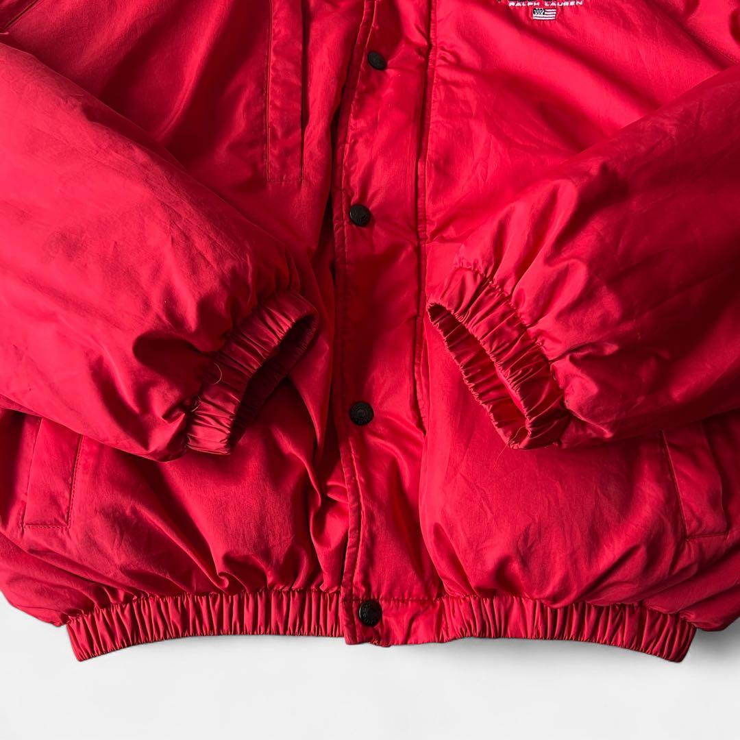 90s Polo Sport Puffer Down Jacket Red L 90s Polo Sport Puffer Down Jacket Red L