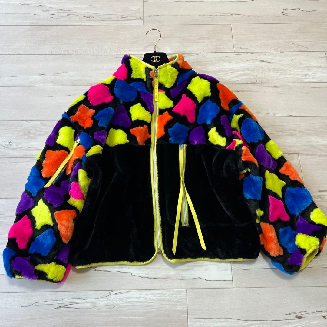 UGG マーレーン シェルパ ジャケット カラフル ボア レインボーL・UGG
