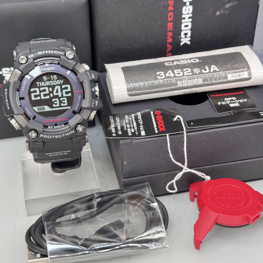 極美品 箱説タグ付 G-SHOCK GPR-B1000 GPS電波ソーラー 稼働