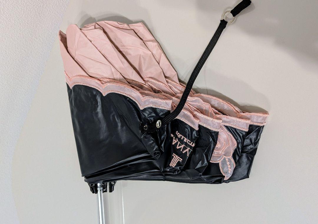 新品✨LANVIN ランバンコレクション 超軽量1級遮光晴雨兼用 折りたたみ傘