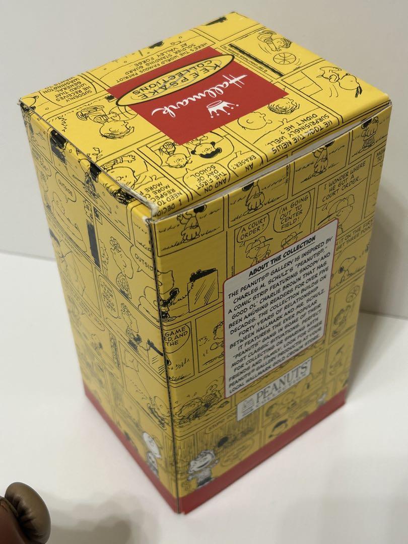 美品 箱付き スヌーピーホールマーク陶器製フィギュア