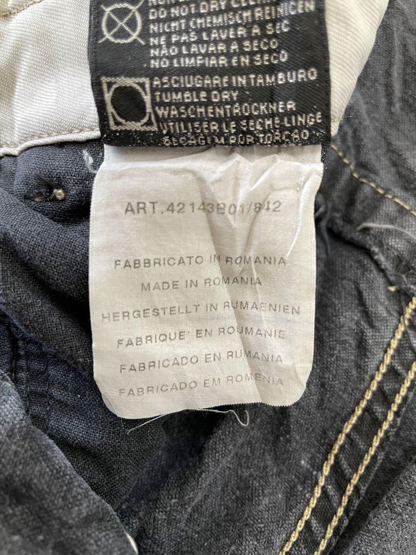 雰囲気抜群 STONE ISLAND 色落ち USED加工 ワークパンツ 32 画像8