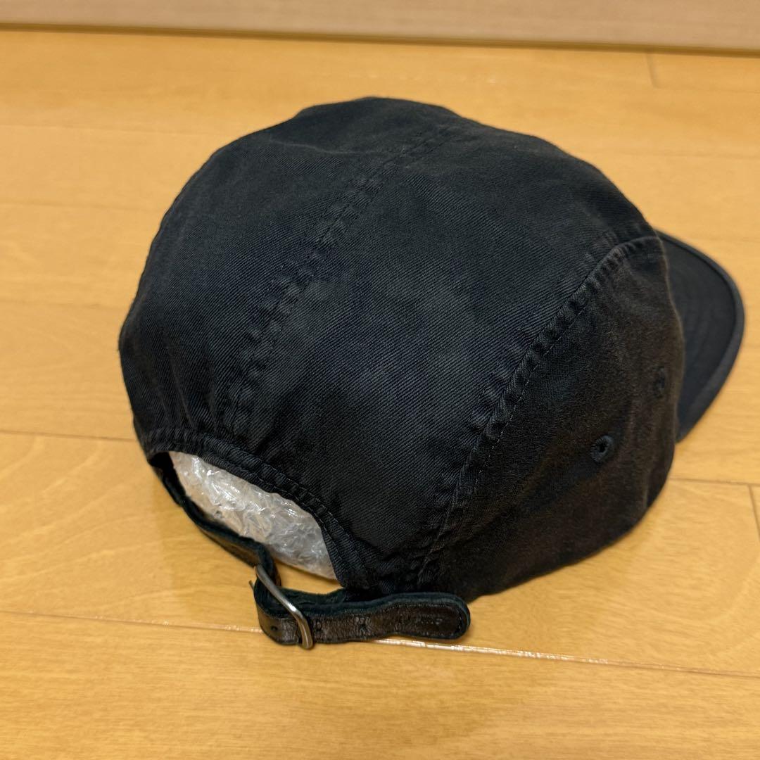 Supreme Washed Chino Twill Camp Cap 黒