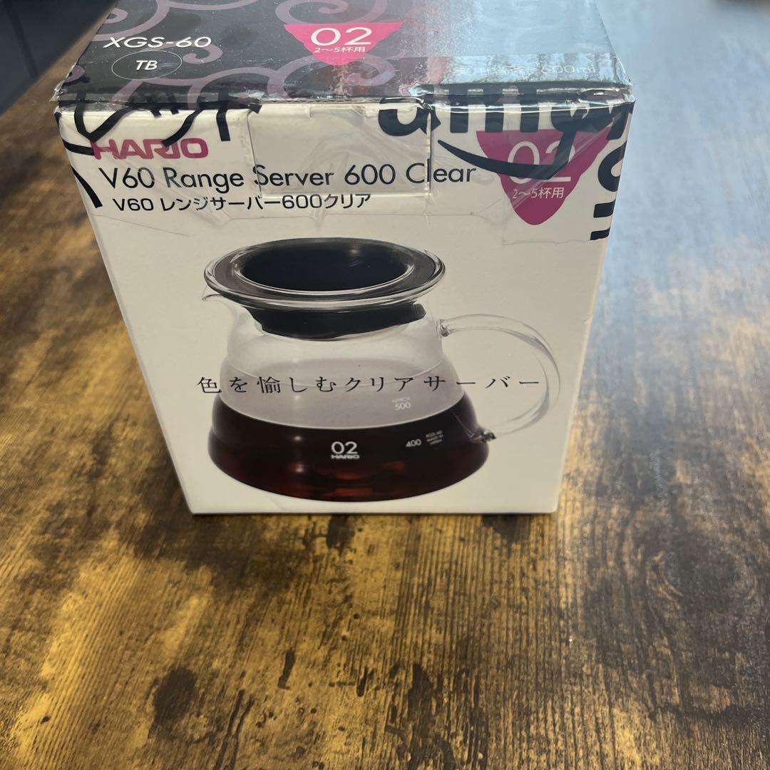 期間限定値下げ‼️HARIOV60レンジサーバー600クリア