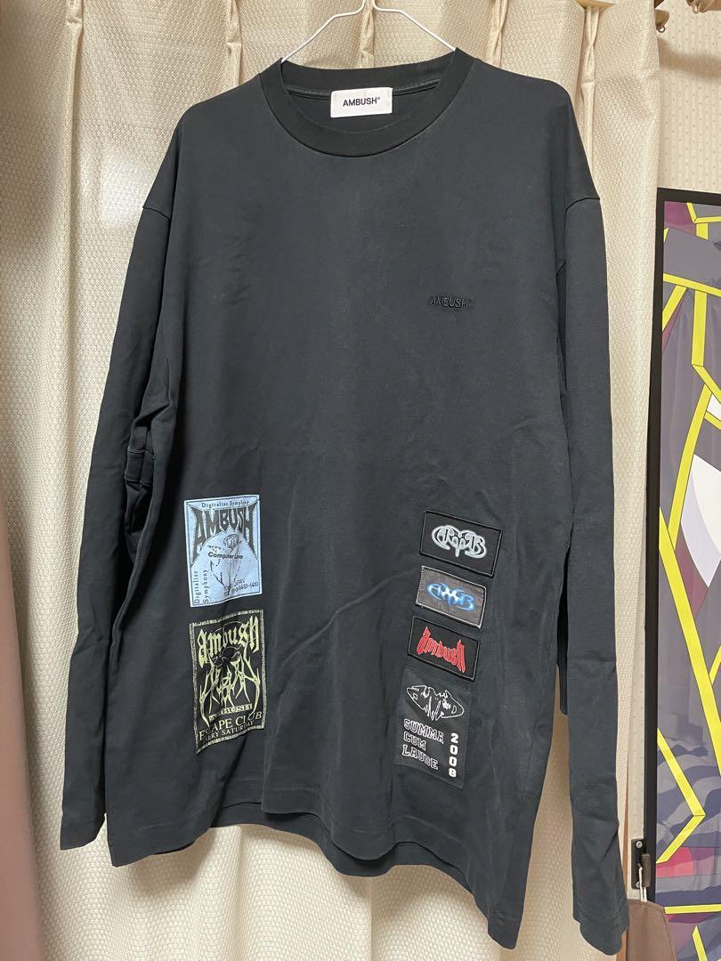 AMBUSH/アンブッシュ 23AW ベルテッドロングスリーブ マルチパッチ