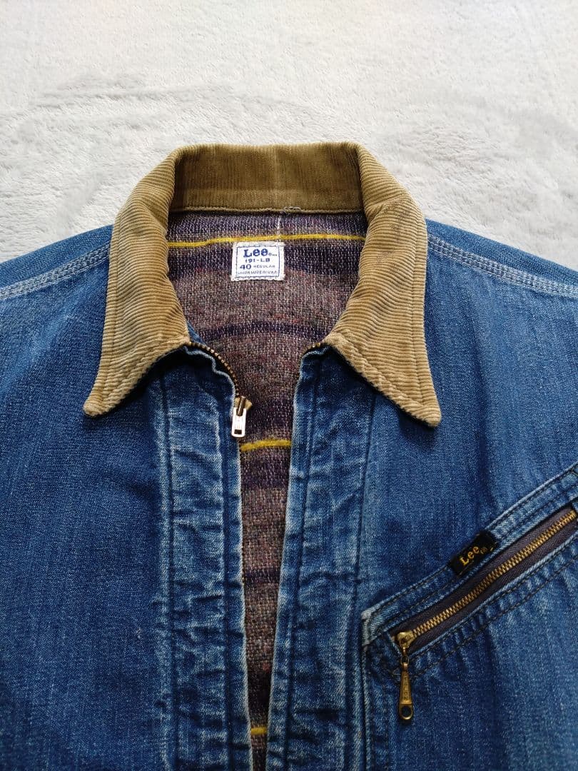 Lee 191-LB 60s Size40 REGULAR TALONジッパー Lee 191-LB 60s Size40 REGULAR TALONジッパー
