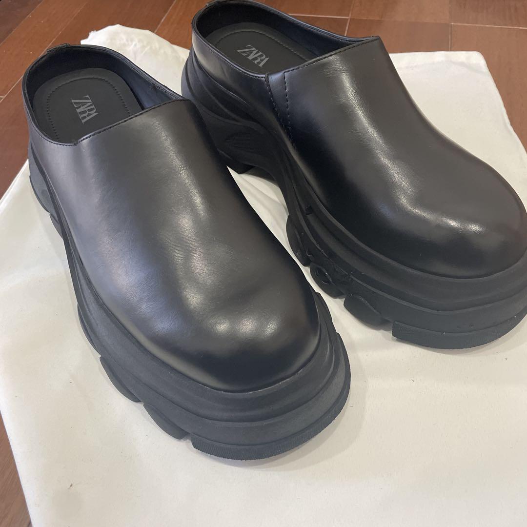 ZARA ボリュームソールクロッグ