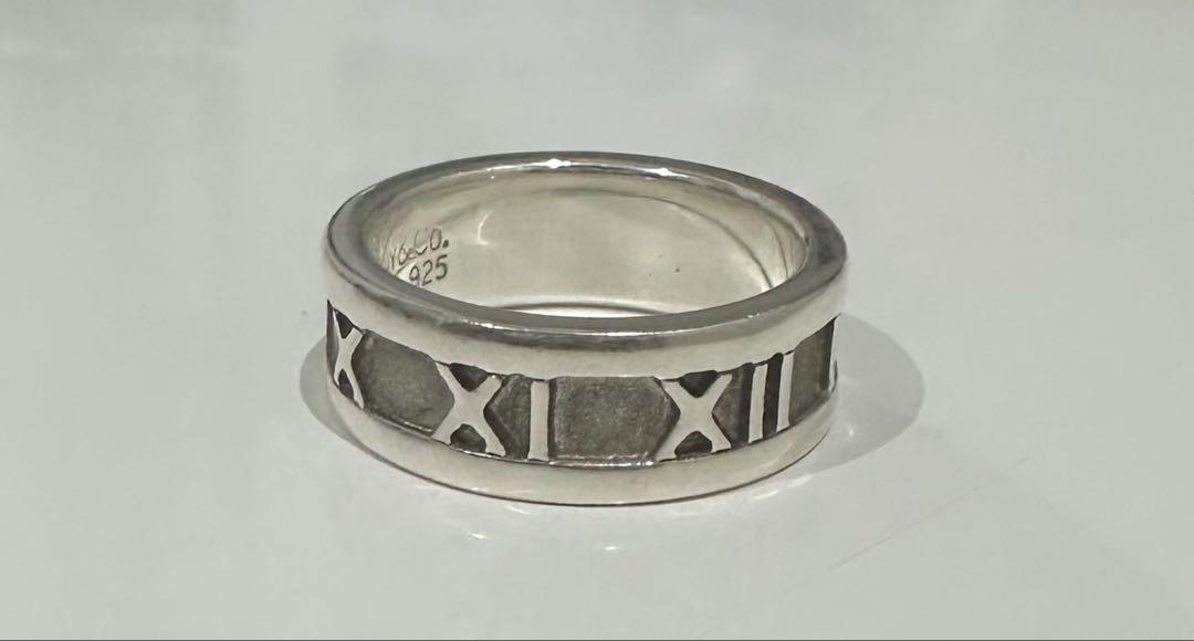 Tiffany&Co. アトラス リング 8号 USED品