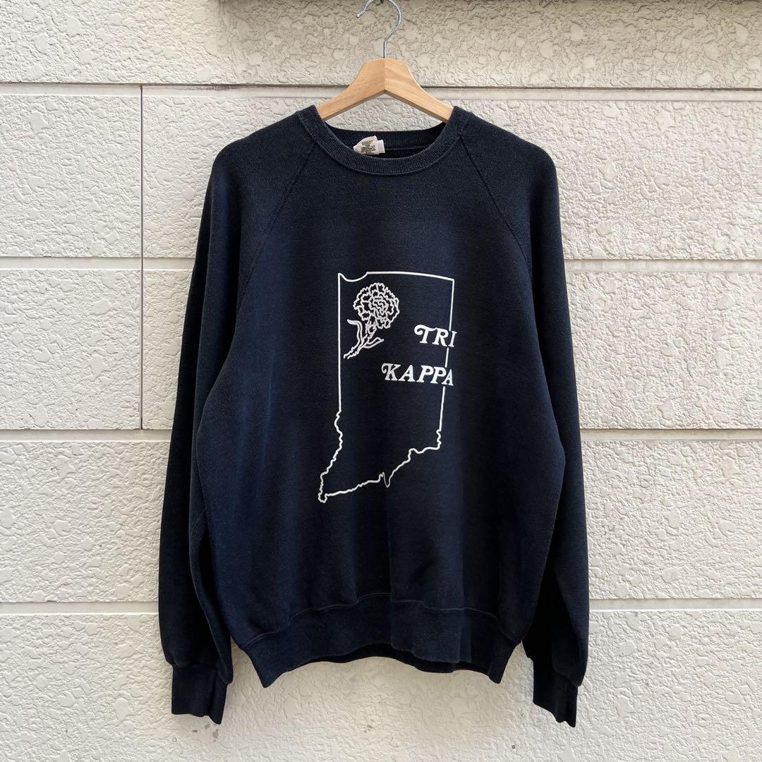 激安正規  USA製 90s 80s ブラック vintage XLサイズ スウェットシャツ トップス