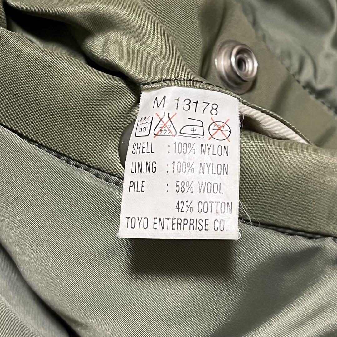 極美品✨Buzz Rickson's フライトジャケット カーキ ボア